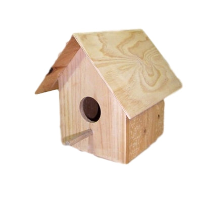 Bird house with one hole