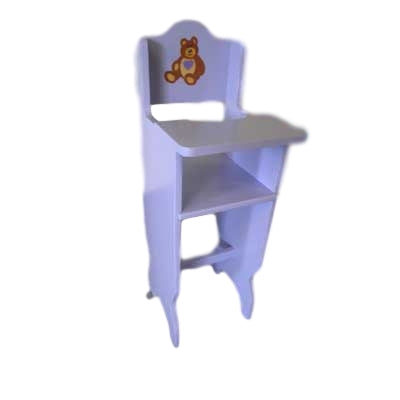 Large doll's high chair